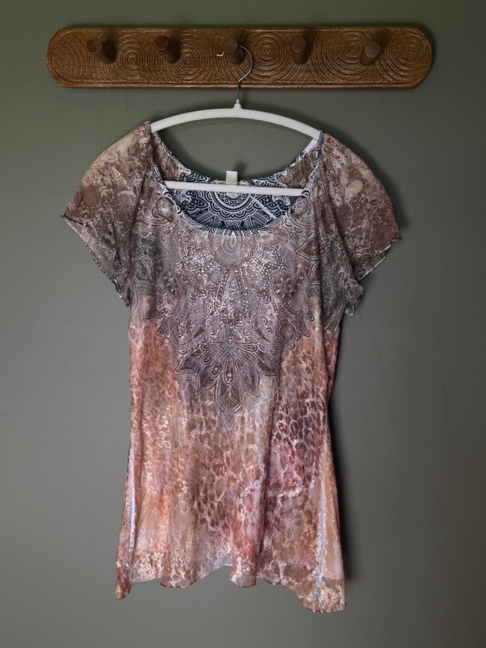 Dress barn Y2K top